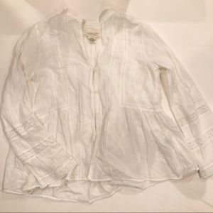 Beautiful white RL top